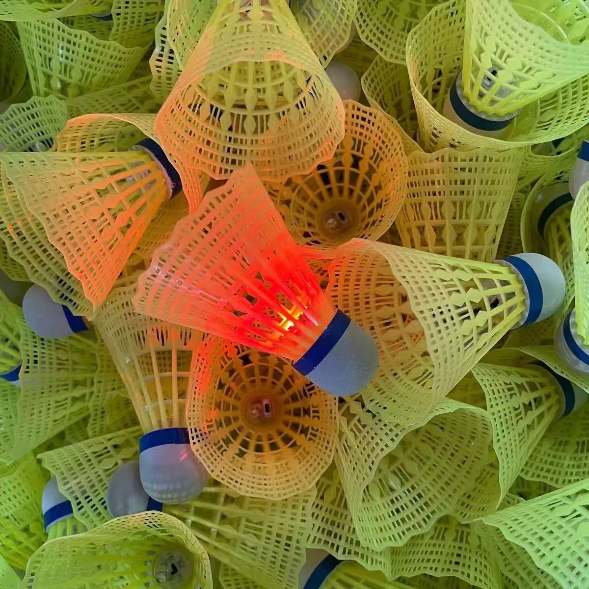 Picture of Badminton ball luminous badminton luminous night with lights night bright windproof nylon badminton