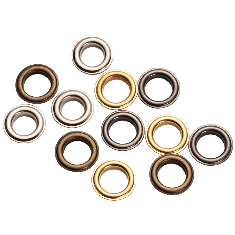 Picture of Anti-rust Round Copper Air-eye Hollow Metal Eyelet Clothing Eyelet Button Shoe Eyelet Bag Hangtag Eyelet Button