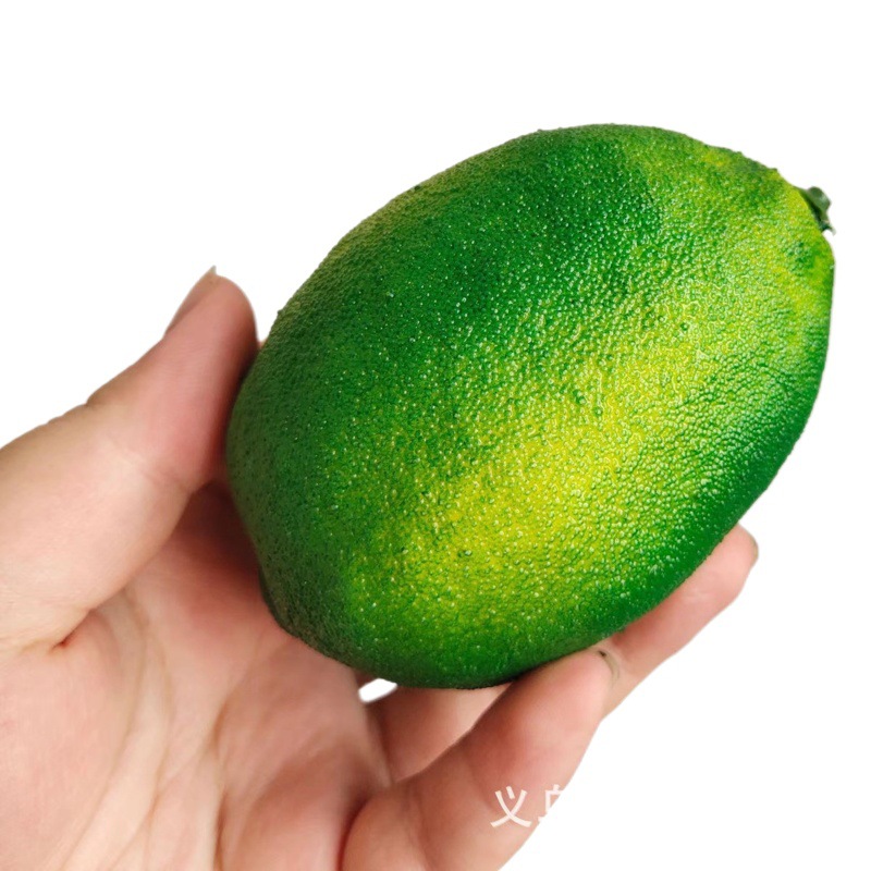 Simulated Lemon Green and Yellow Lemon Beads Foam Fruit and Vegetable Decoration Window Posing Props Pure Handicrafts