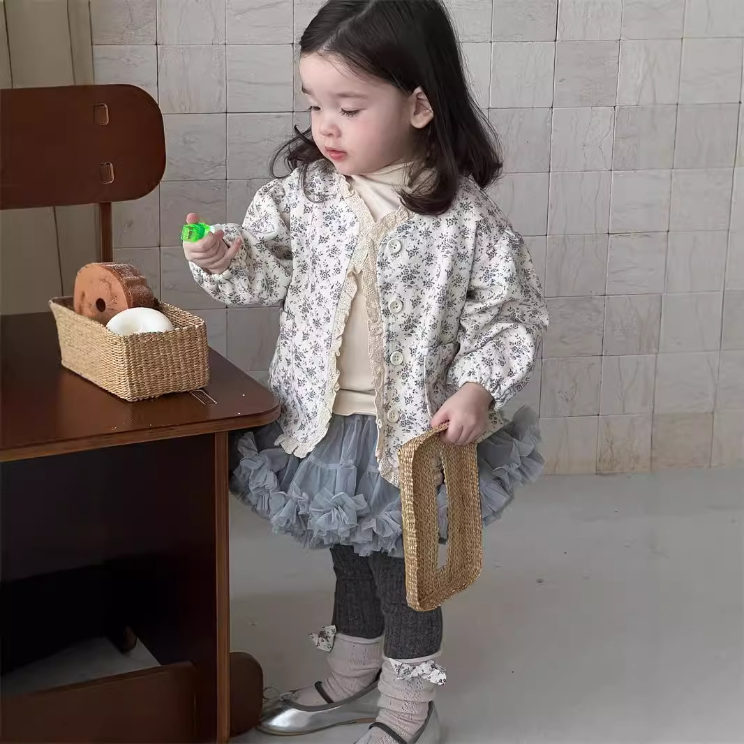 Baby Autumn Clothing 2025 Autumn Baby Girl Early Autumn Clothes Korean Style Children's Clothing Girls Outfit Suit Children's Style Jacket