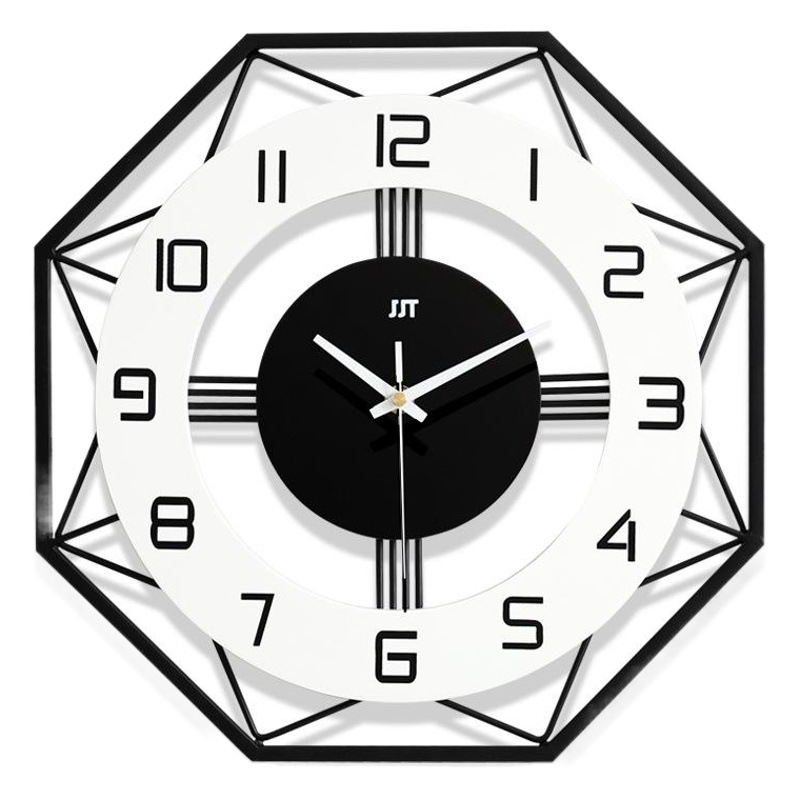 Nordic simple wall clock home decoration clock fashion creative clock living room Amazon cross-border a generation of hair
