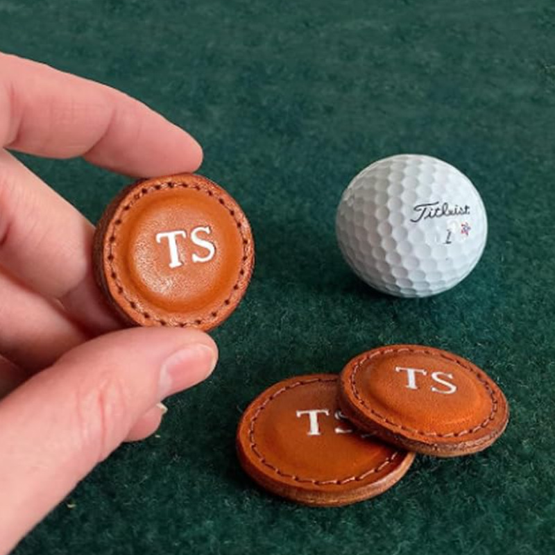 Cross-border in stock magnetic golf ball marker clip round ball marker positioning clip strong magnetic golf ball marker direction marker