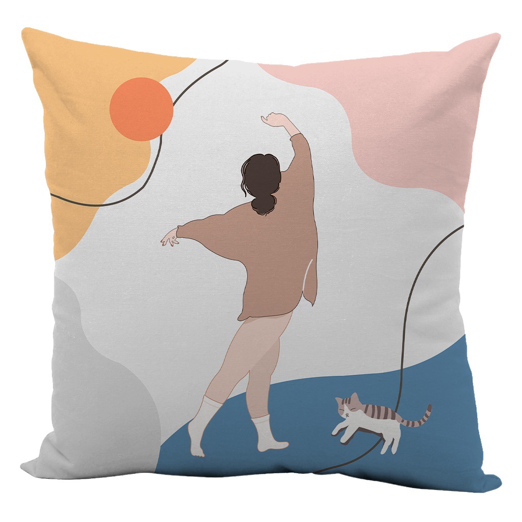 Plush Mother's Day Pillow Quilt Dual-use Two-in-One Four Seasons Universal Sofa Pillow Pillow Customized Enterprise Gift Giving