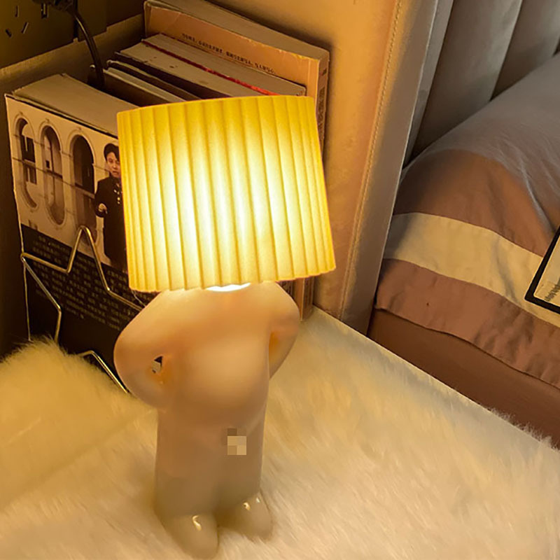 A generation of feelings desk lamp creative MR P a little shy desk lamp shy boy naughty nightlight