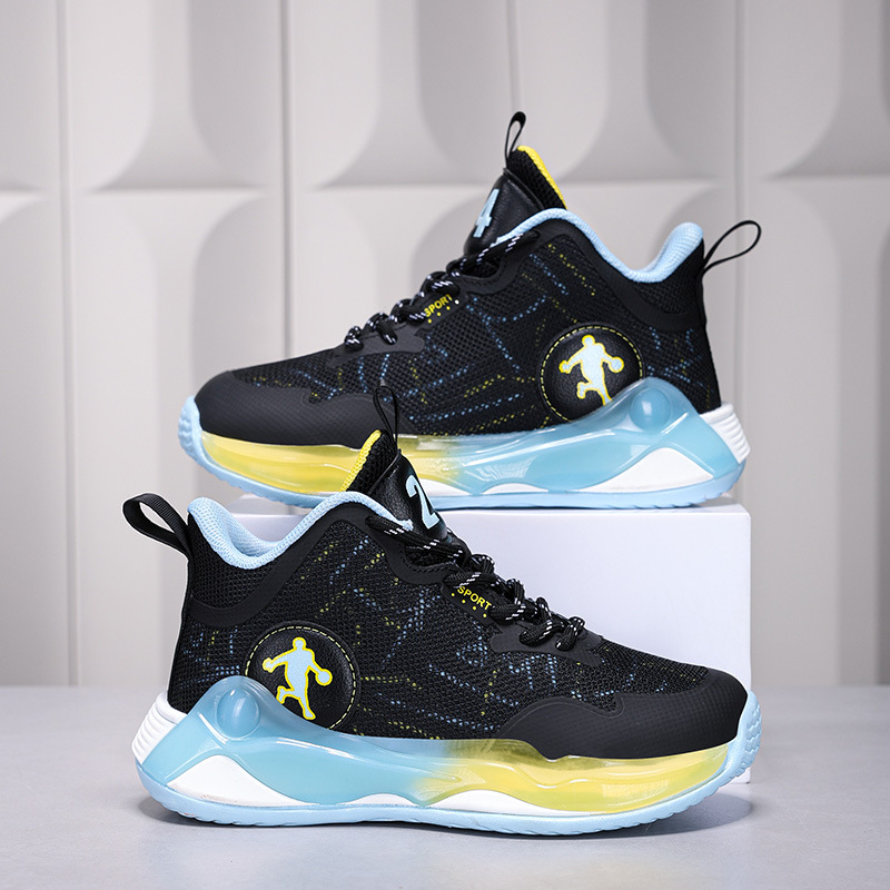 Picture of Banbu Jordan children's shoes children's basketball shoes 2024 summer new mesh breathable children's leisure sneaker tide