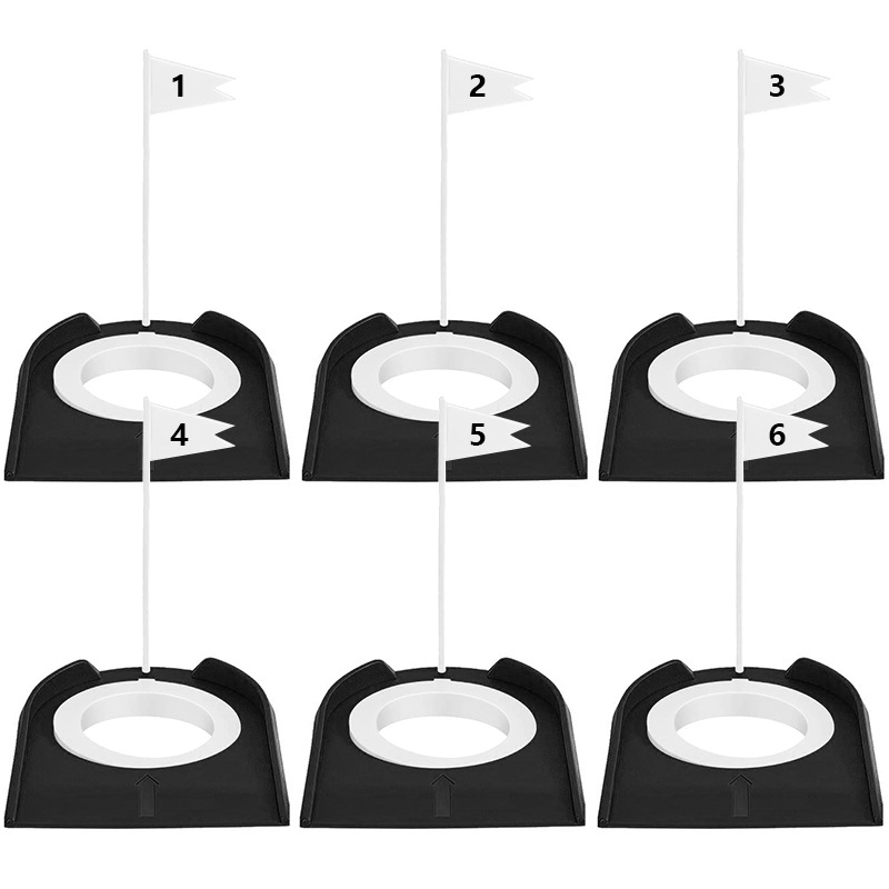 Picture of Golf plastic putter plate green putter exerciser suit golf hole putter training aid