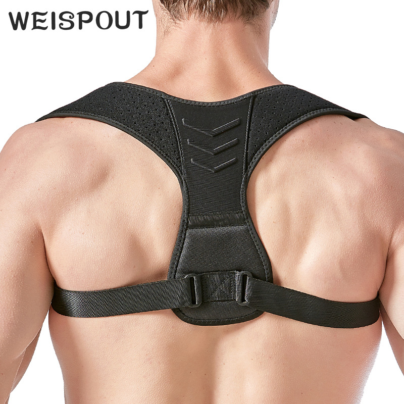Source Manufacturer Shoulder and Back Fixation Belt Back Posture Winch Breathable Invisible Children and Adults Fixed Belt Wholesale