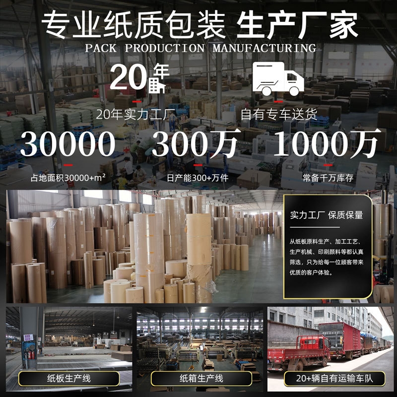 Picture of Square carton wholesale five-layer special hard half-height carton logistics moving large carton e-commerce express packing box