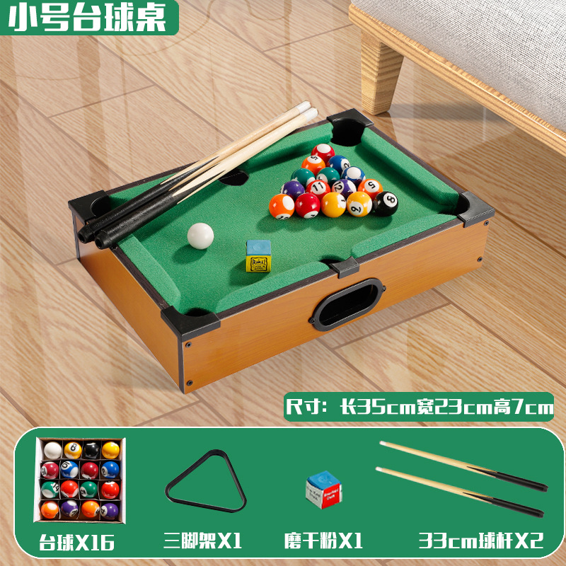 Picture of Children's billiard table household wholesale mini billiard snooker small billiard table toy billiard table set