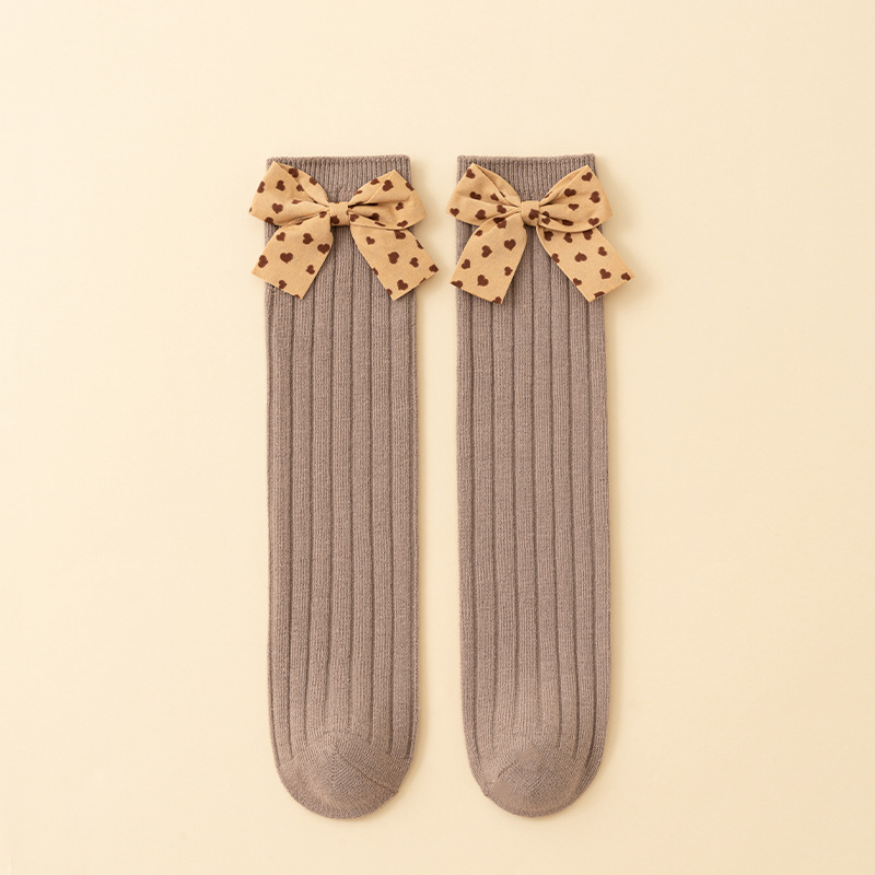Picture of Newborn baby socks class a cotton spring and autumn non-slip boys and girls baby cartoon doll tube floor socks wholesale 1
