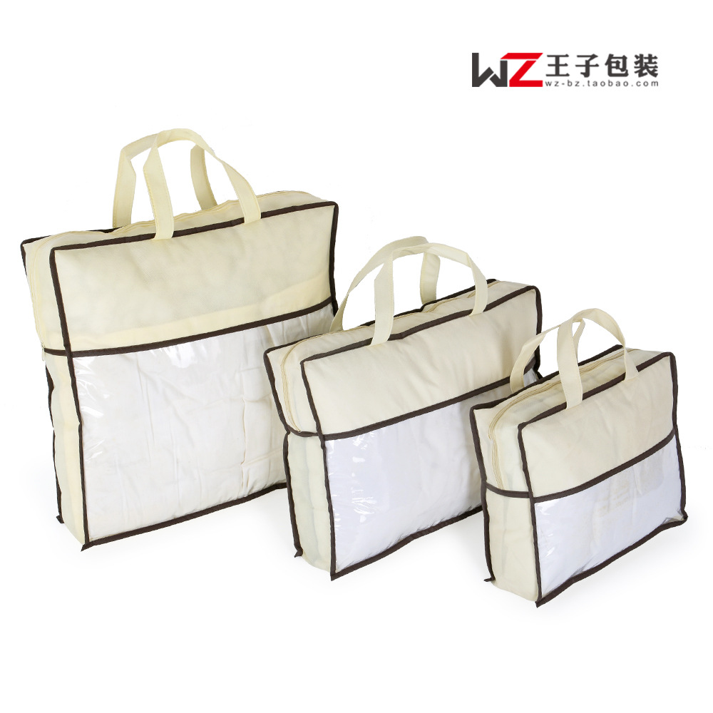 Non-woven bag wholesale handbag in stock logo coated environmental protection bag advertising bag shopping bag advertising clothing bag