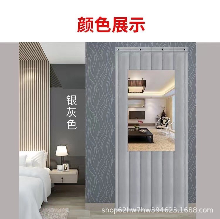 Picture of Bar KTV soundproof door curtain live Super sound insulation anti-noise cold storage workshop air conditioning temperature insulation cotton door curtain