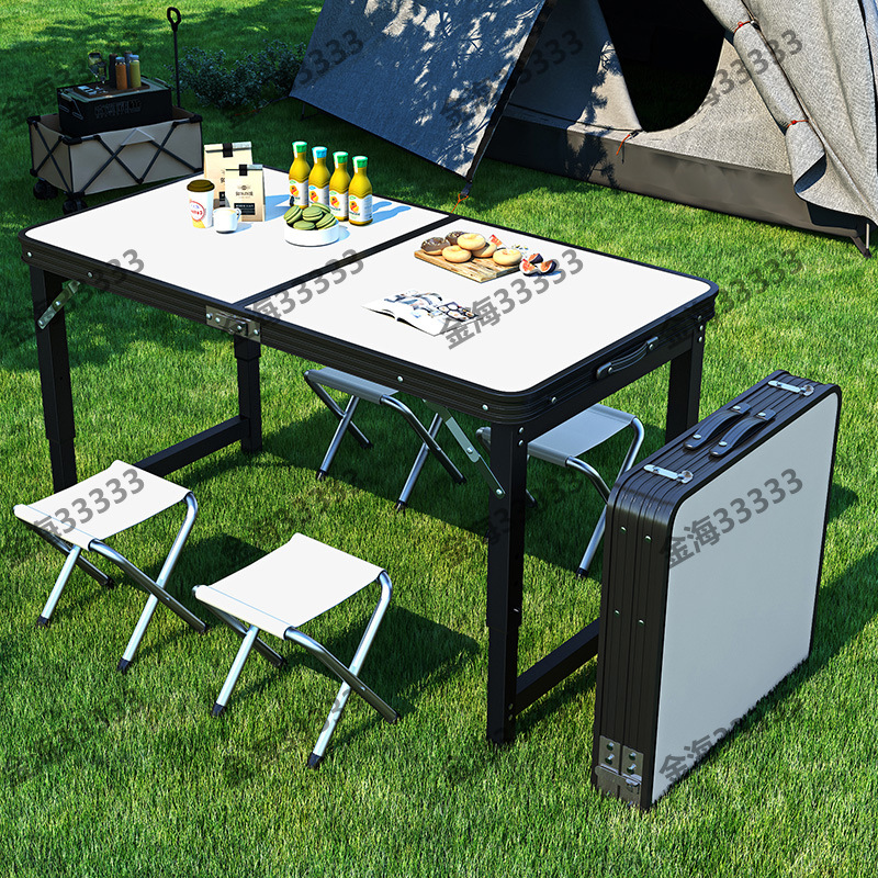 Outdoor Folding Table Night Market Stall Dining Table Portable Folding Lifting Table Multifunctional Portable Display Small Table