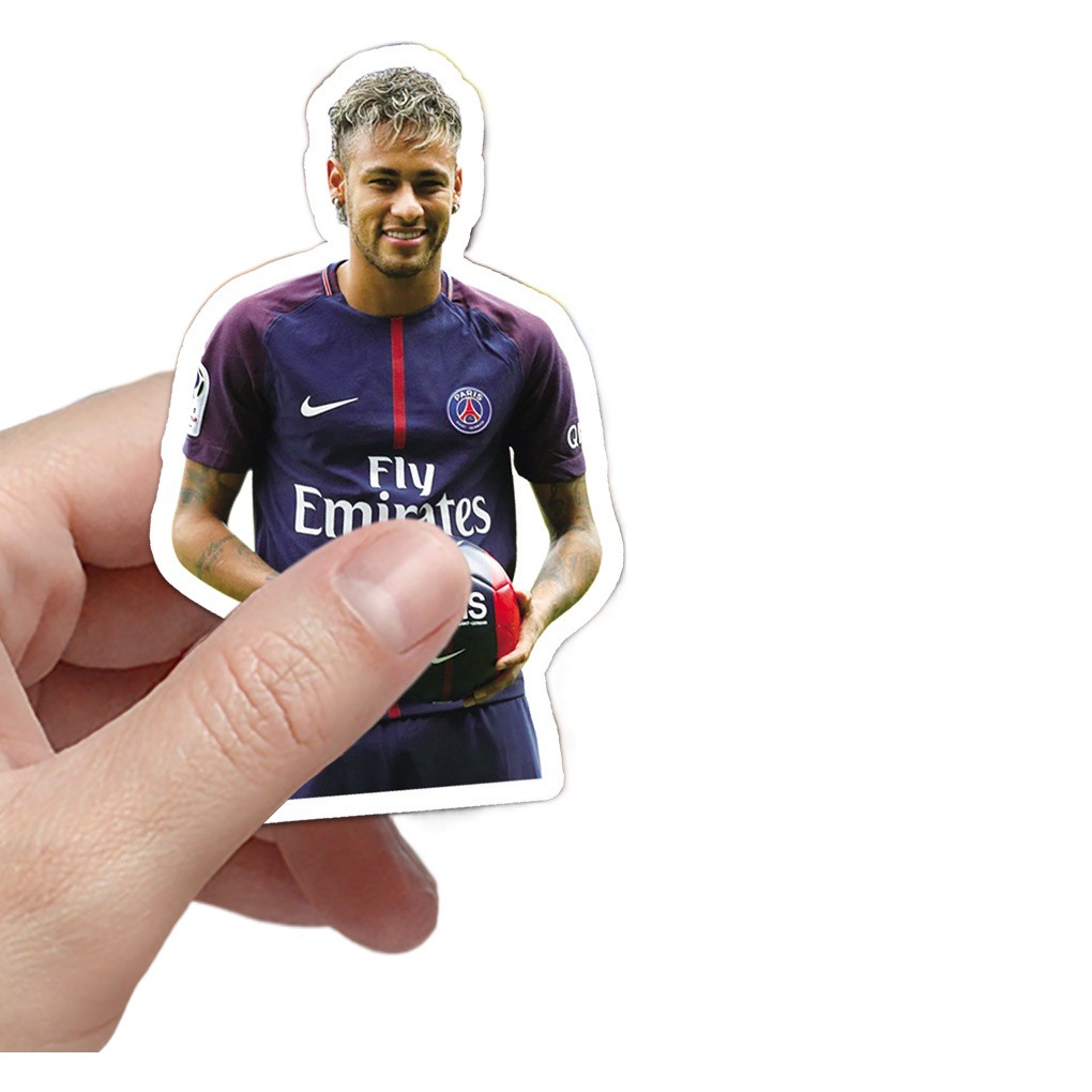 50 Neymar Star Creative Cartoon Stickers Luggage Scooter Car Motorcycle Guitar Waterproof Stickers