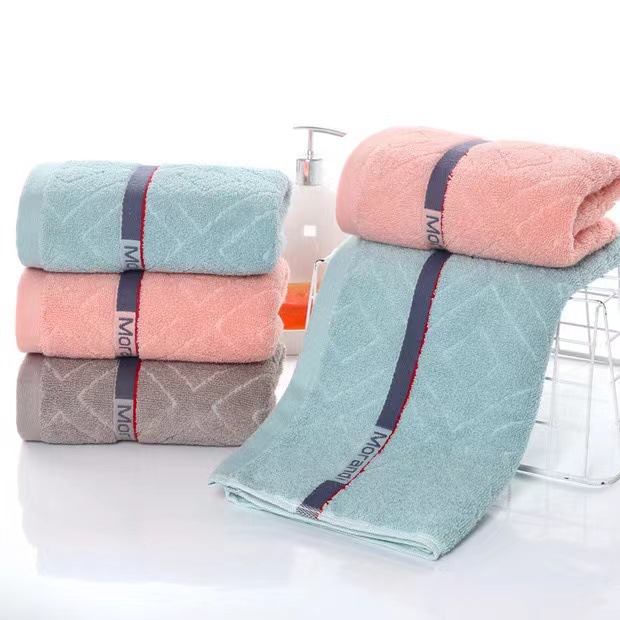 Picture of Gaoyang factory cotton European flower towel soft absorbent large face towel supermarket gift wholesale face towel household towel