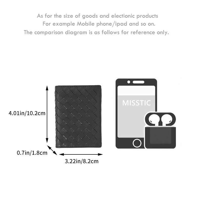 Picture of Wholesale Men's Genuine Leather Driver's License Holder, Driving Document Holder, Card Holder, Sheepskin Driver's License Cover, Woven Trendy Style