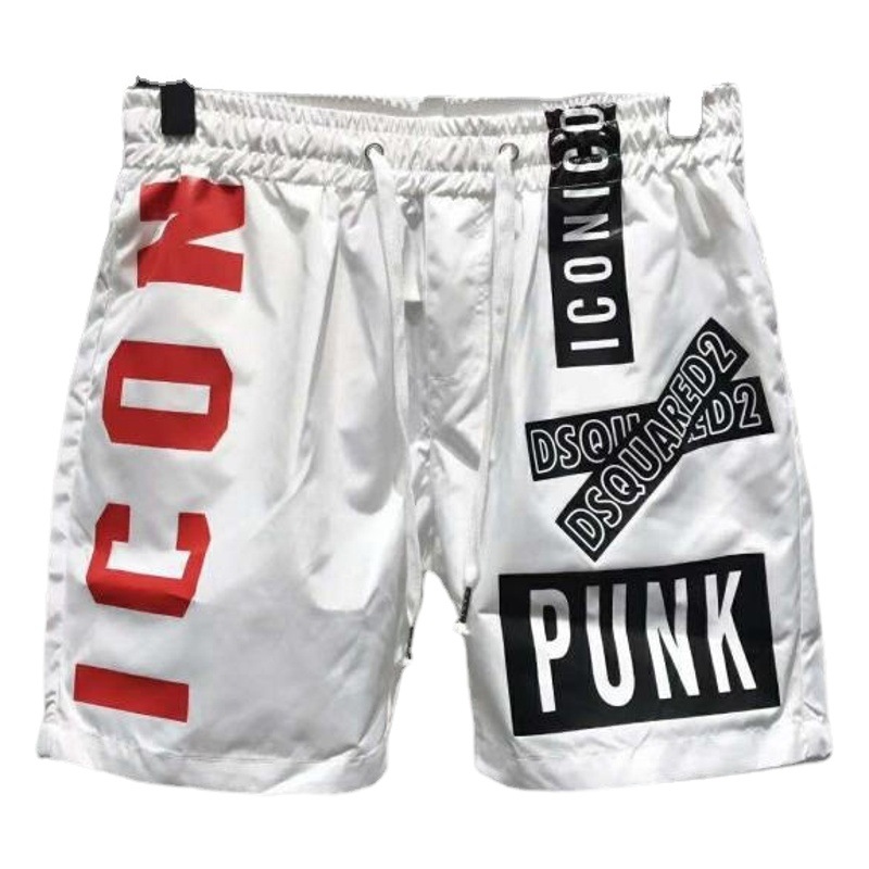 2023 Cross-border Summer Men's Casual Beach Pants Quick-drying Pants Men's Five-point Shorts Breathable Sports Basketball Shorts New