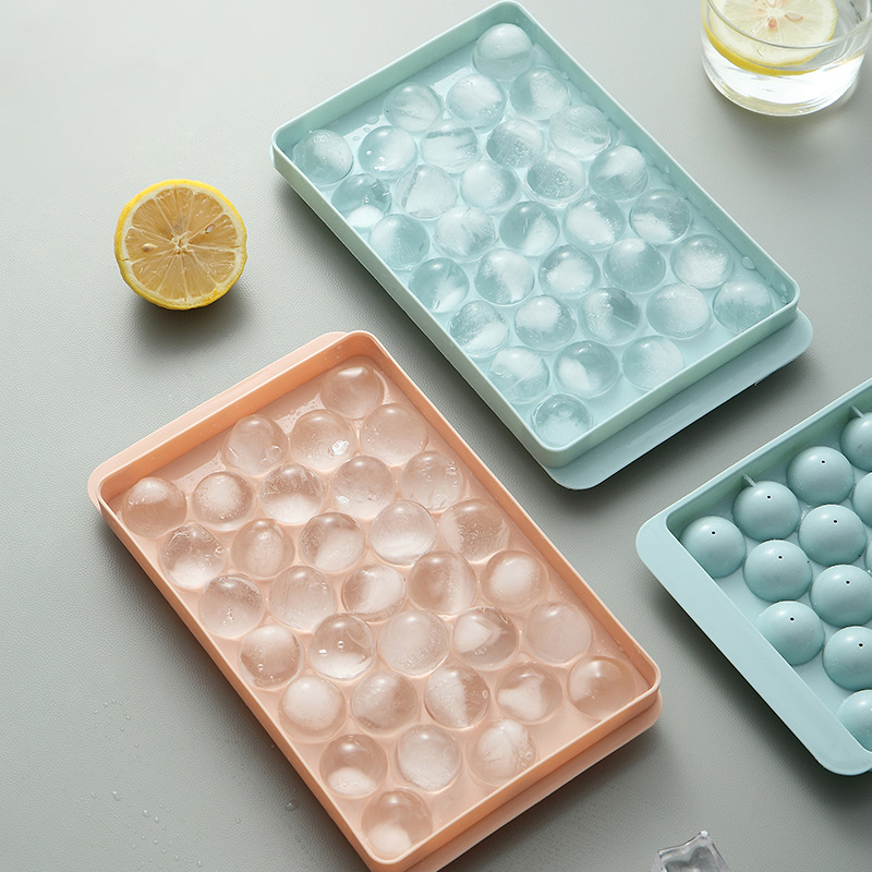 Picture of A286 round ball Ice Cube plastic ice cube mold refrigerator ice ball mold ice box round ice mold ice box