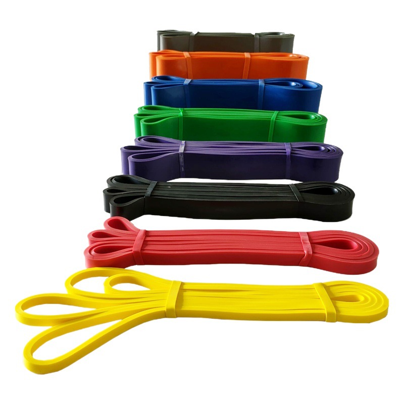 Elastic band yoga tension rope 208cm training Resistance ring latex ring elastic ring yoga fitness resistance band