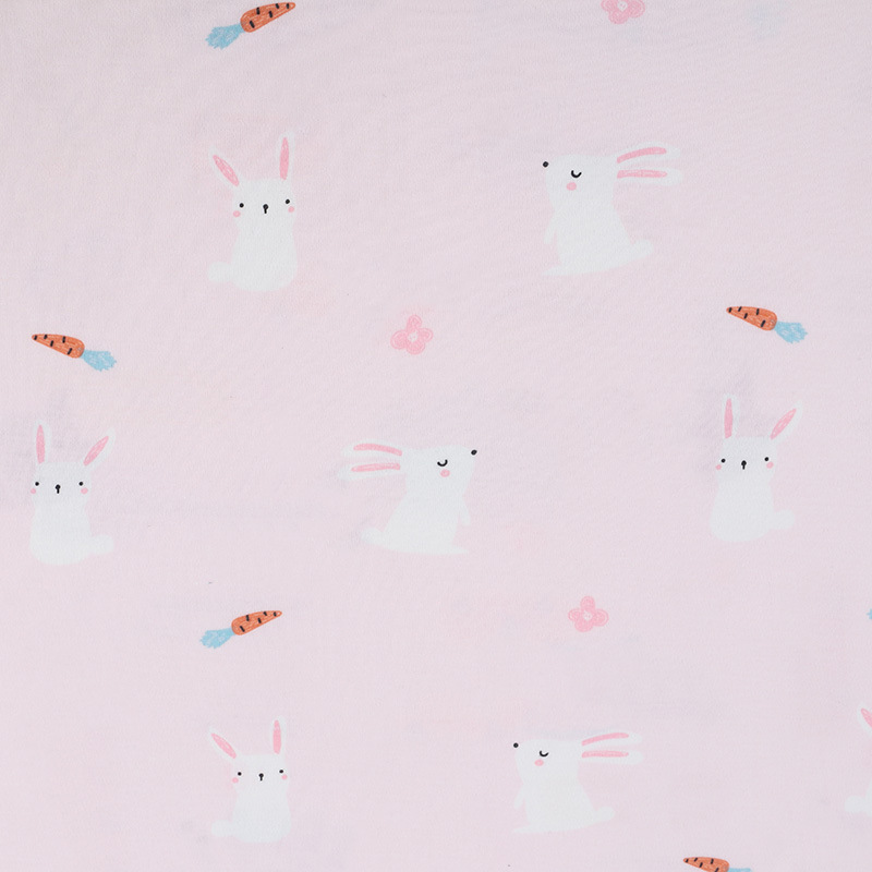 Picture of Baby Fabric 40S Cotton Printed Cotton Wool Knitted Double-sided Fabric Fabric Home Clothes Baby Clothes Fabric