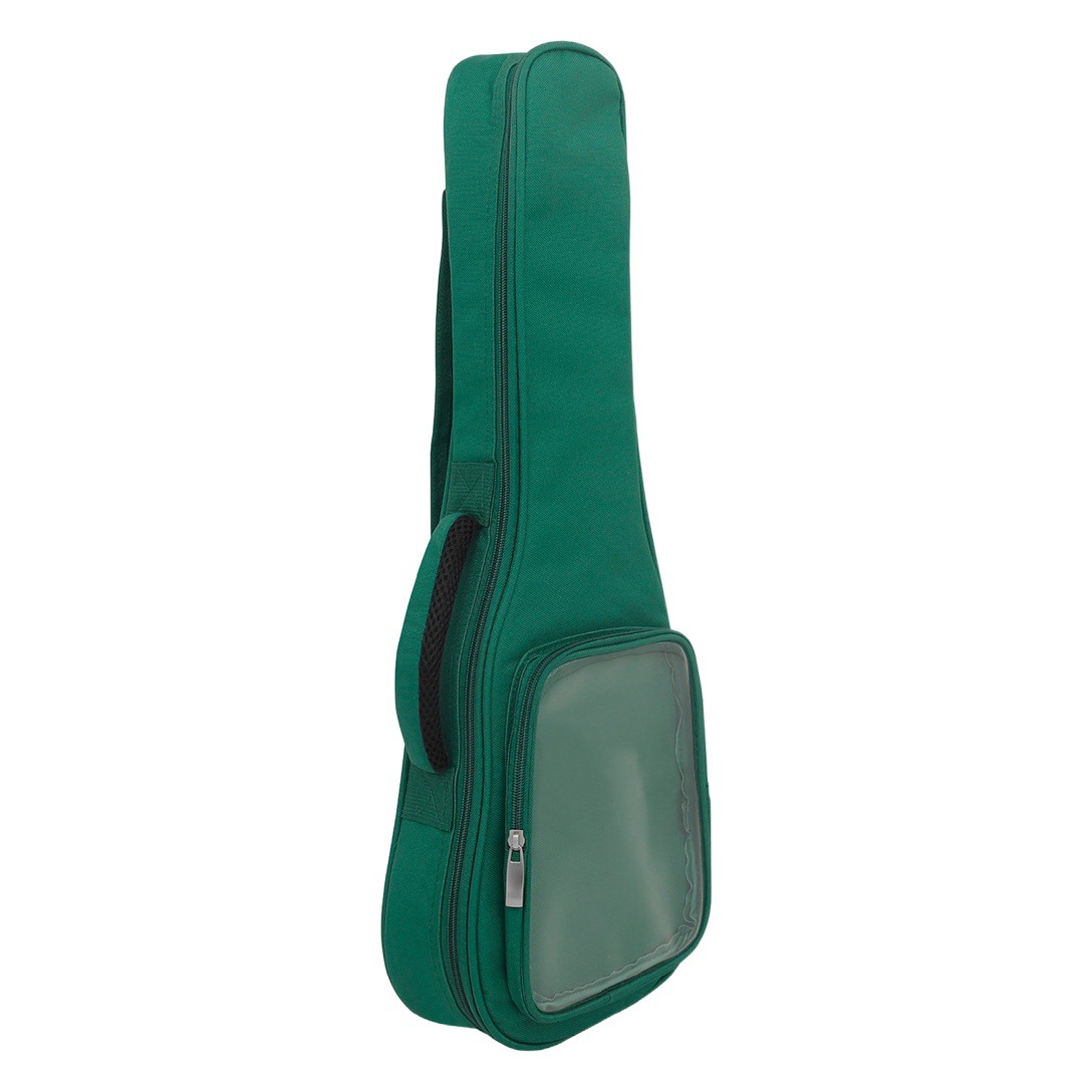 23 inch small guitar bag transparent side pocket ukulele bag portable backpack ukulele cotton bag