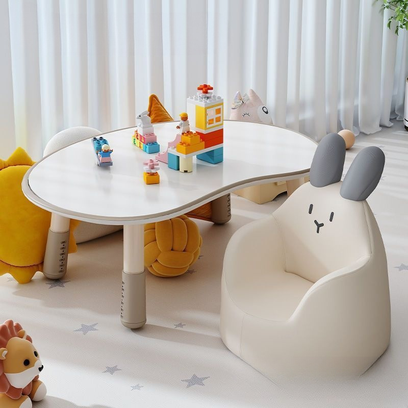 Children's peanut table, baby learning table, infant table, kindergarten early education table, children's can lift and lower reading area table
