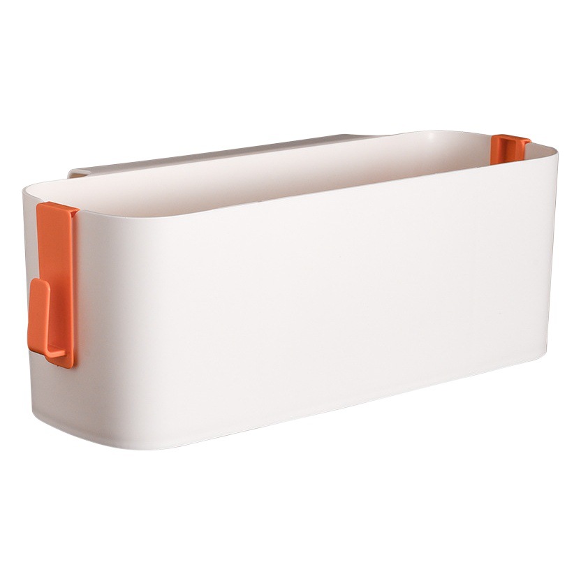 Dormitory Upper Bunk Installation-Free Bedside Storage Rack Crib Buckle Hanging Storage Basket Thickened Plastic Storage Rack