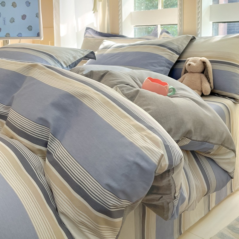 Picture of Pure cotton quilt cover single piece 100 cotton quilt cover children's spring and summer 150x 180x 200x 230 single double quilt cover