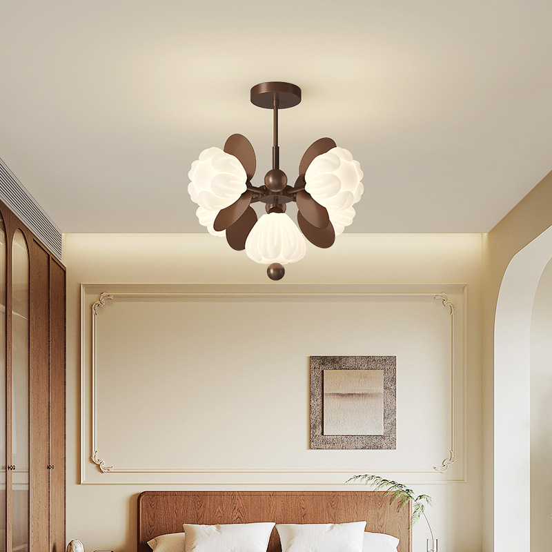 Picture of American Style Living Room Chandelier Retro Designer Hall Main Light Antique High-end Atmospheric Modern Simple Zhongshan Lamps