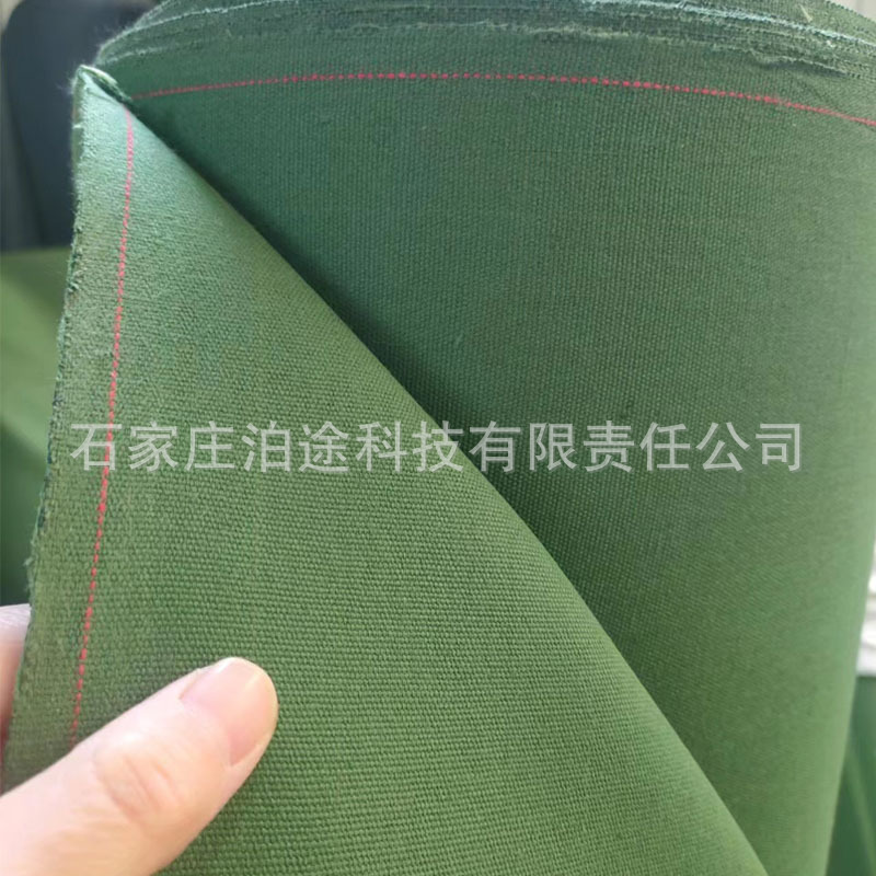 Silicone Polyester Canvas Green Spot Outdoor Sunshade Waterproof Polyester Canvas Thickeneded Encrypted Dustproof Tarpaulin