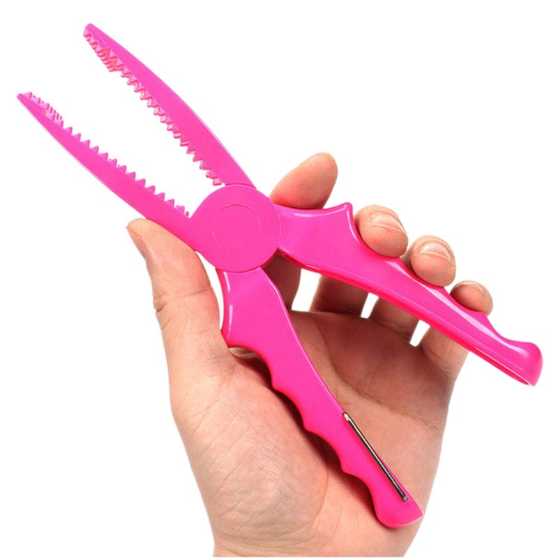 Weihai Manufacturer 20.5Cm58G Lightweight Abs Fish Clamping Pliers Luminous Floating Fish Control Device Fishing Tool Fish Catcher