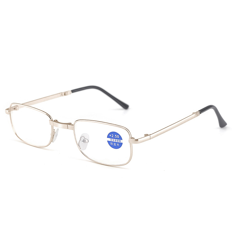 Picture of New Style Men's and Women's Looking Far Looking Near Dual Light Presbyopic Glasses Anti-Blue Light Presbyopic Glasses Foldable Portable Box Presbyopic Glasses