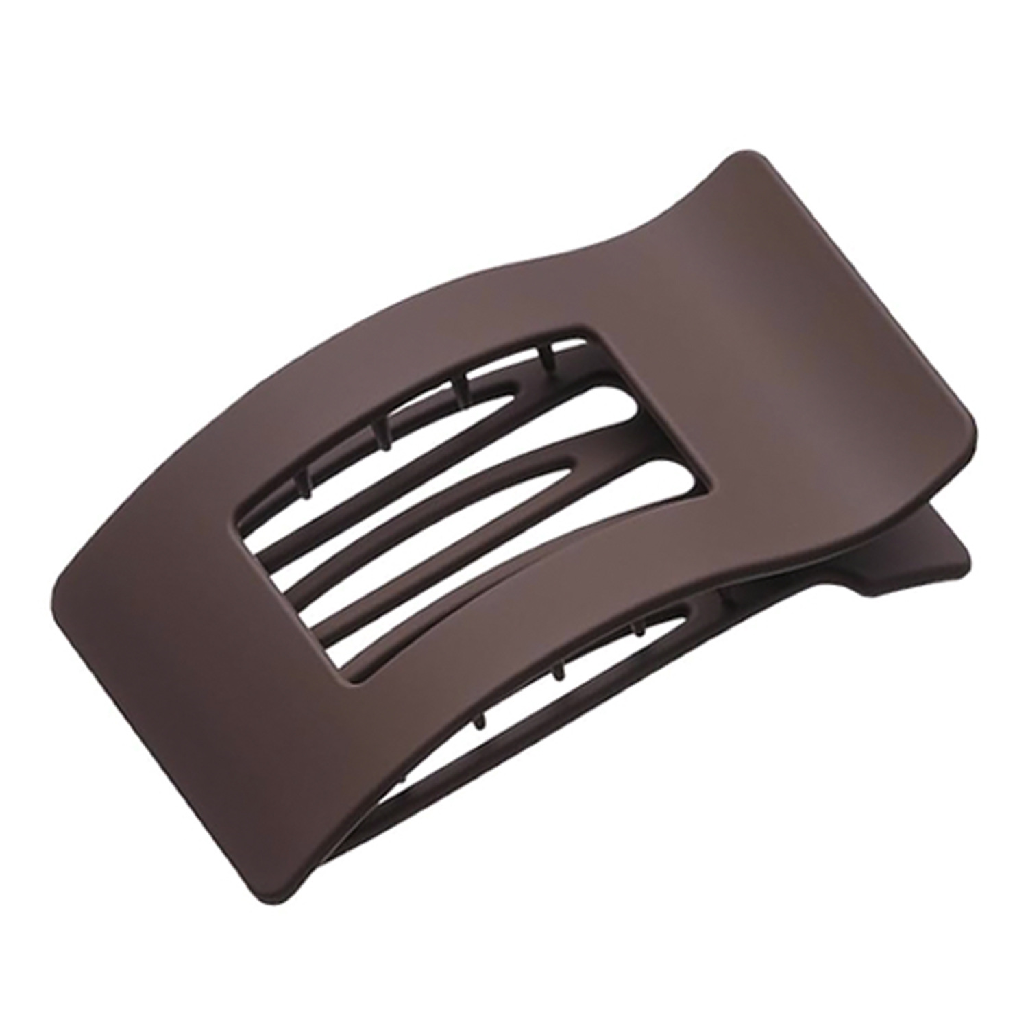 Picture of Cross-Border Large Flat Duckbill Clip Oval Hair Claw Clip European and American Fashion Back of the Head Claw Clip French Matte Hair Accessory