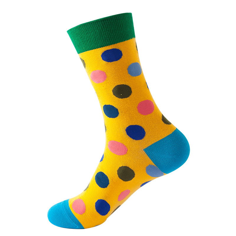 Picture of New Amazon Mid-Calf Socks for Men, Cotton, Women's European and American Ins Style Autumn and Winter Internet Celebrity Trendyy Socks Wholesale