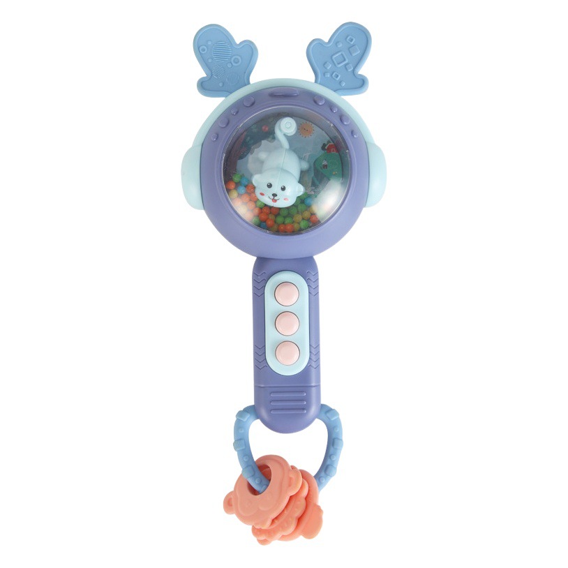 Baby toys music rattle teether educational early education newborn baby 6-12 months baby boys and girls