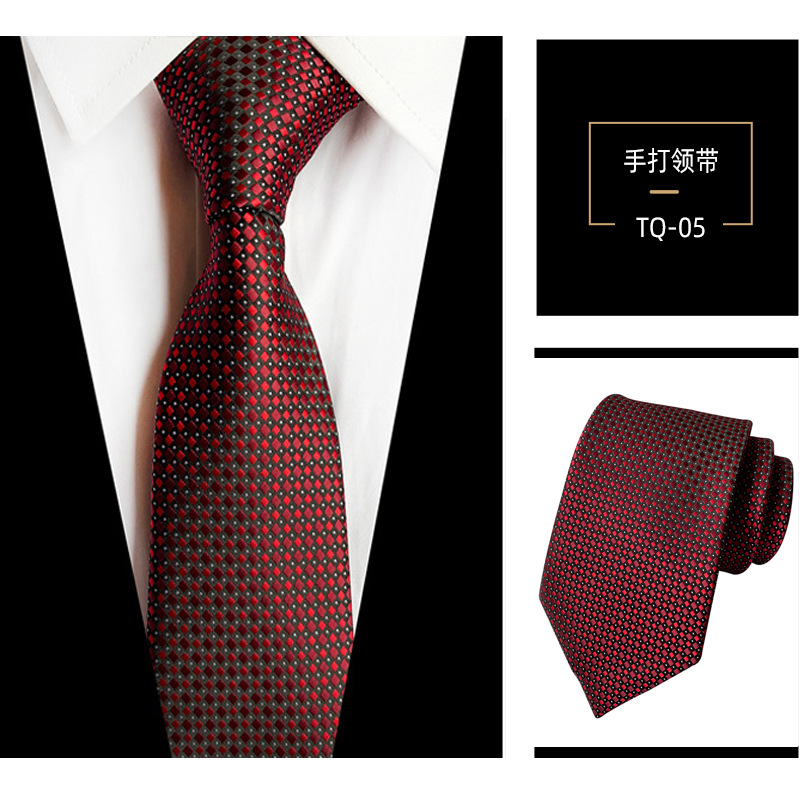 Picture of Tie clothing wholesale polyester material fashion business casual suit accessories source manufacturers in stock supply
