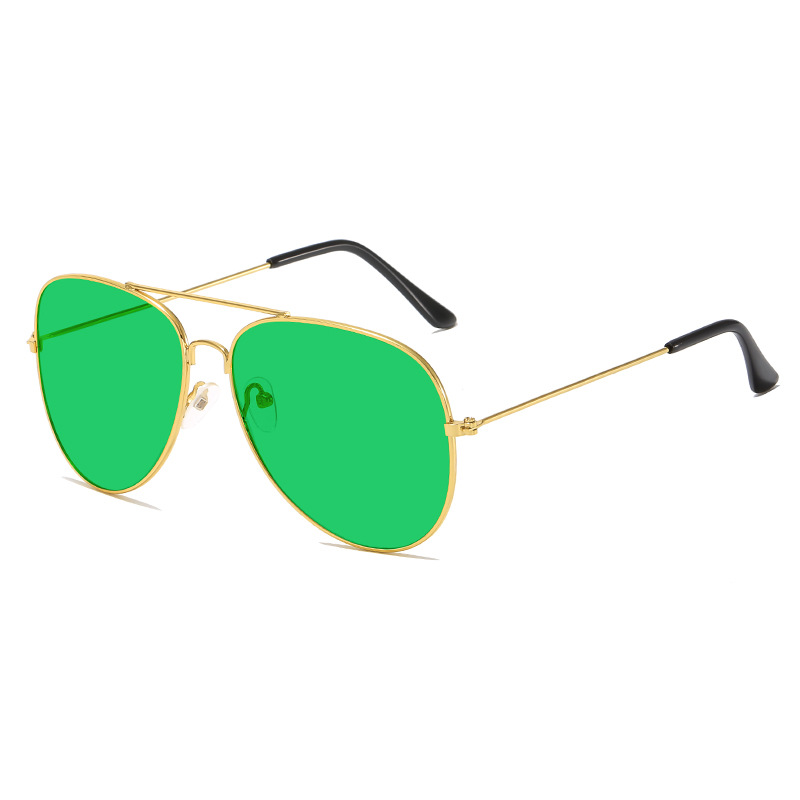 Picture of New fashion color sunglasses men and women sunglasses star with outdoor driving driver glasses goggles