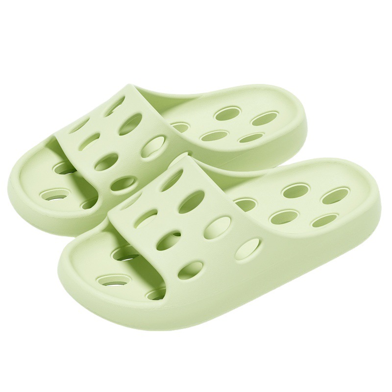 Lidani Bathroom Leakage Slippers for Women's Summer Indoor Home and Household Bathing Non-Slip Soft Bottom Slippers for Men
