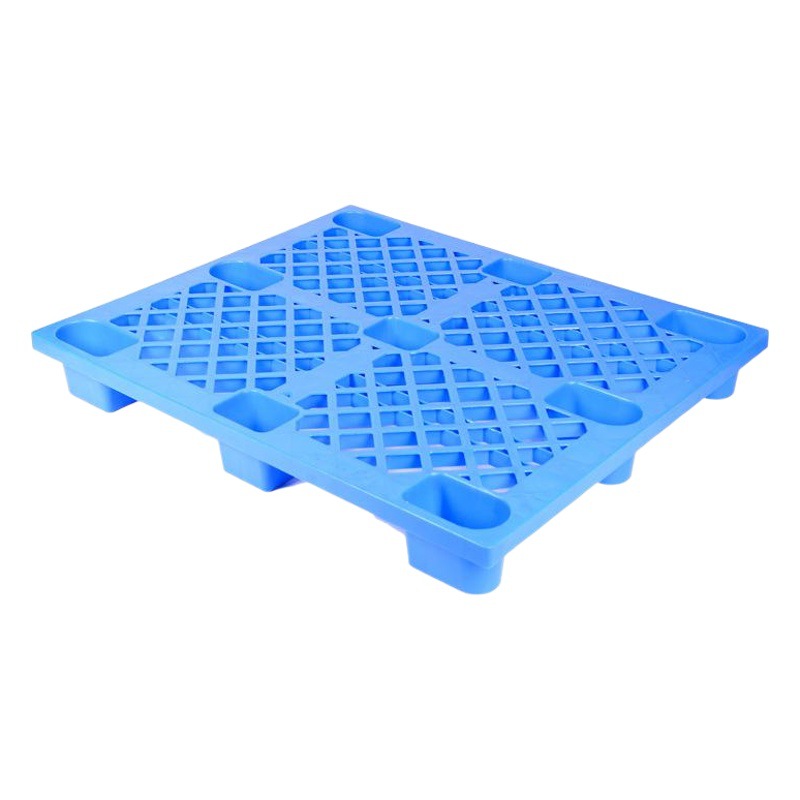 Plastic pallet rectangular 1210 nine-foot grid forklift plastic pallet warehouse pad moisture-proof board card board manufacturers