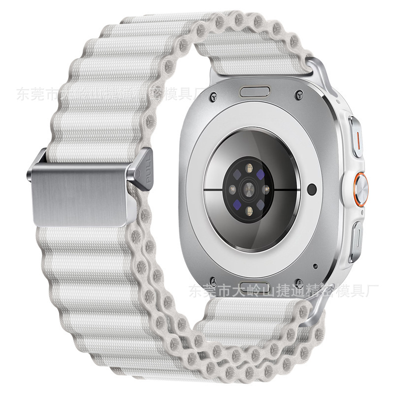 Picture of Suitable for Samsung Watch7/8Ultra Watch Strap Galaxy 47mm Wide Corrugated Sports Off-Road Nylon Strap