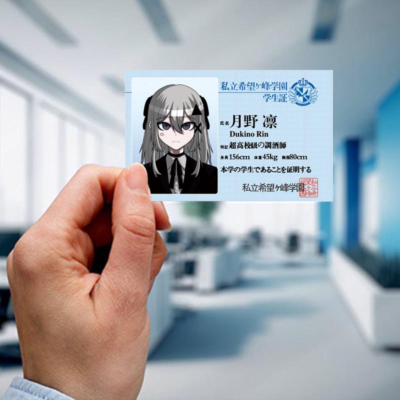 Picture of Bullet Ball campus card hope peak School Park PVC card Miao Yucheng fog cutting Sound Dance garden Saya fragrance
