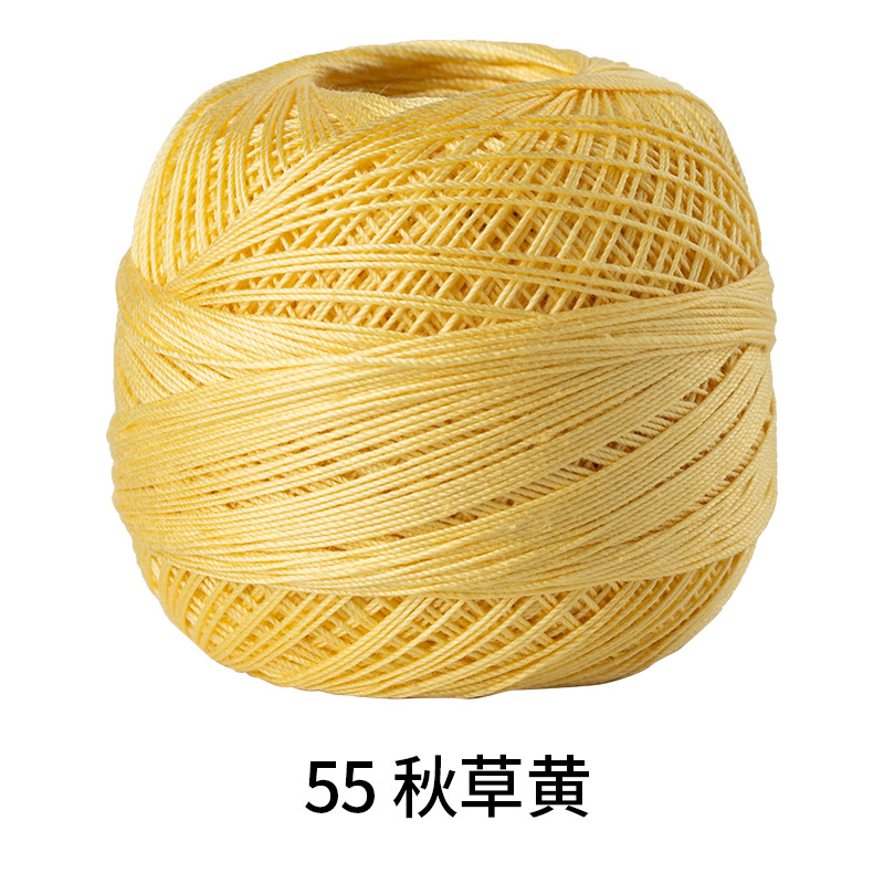Picture of Color picking No. 10 micro hook lace thread hand-woven 40# fine wool crochet woven hand ball