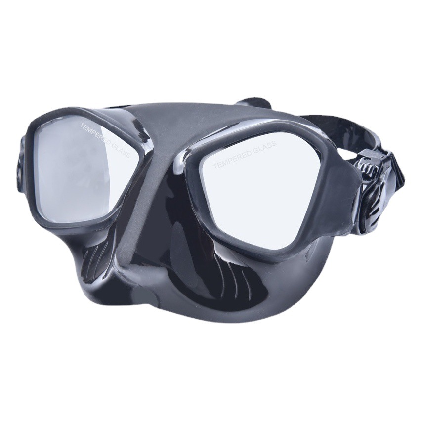Adult Free Snorkeling Diving Mirror Snorkeling Three Treasures Diving suit HD Anti-Fogging Tempered Glass Diving Goggles