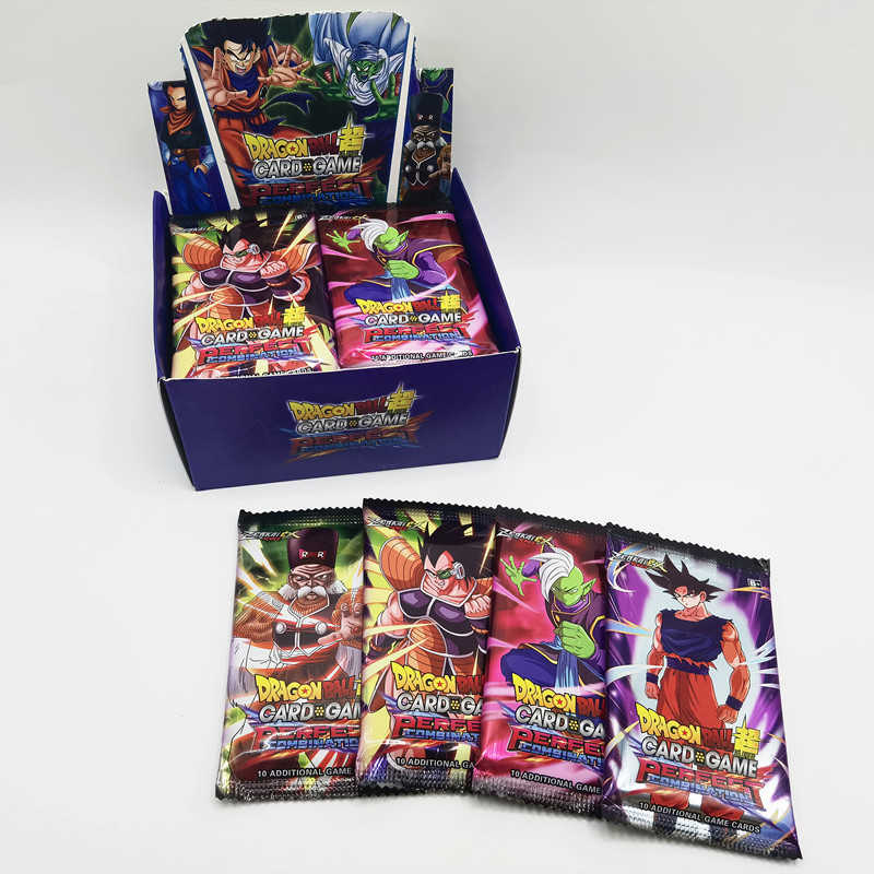 Cross-Border English 300 Dragon Ball Cards New Goku Battle Cards Board Game Collection Cards
