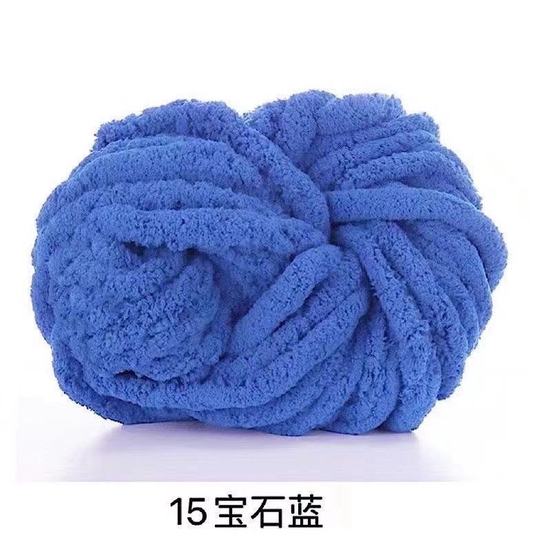 Picture of Extra Thick Ice Stick Cat Tail Thread Wholesale Sausage Wool Handmade DIY Cushion Blanket Cat Nest Big Tree Sweater Decoration