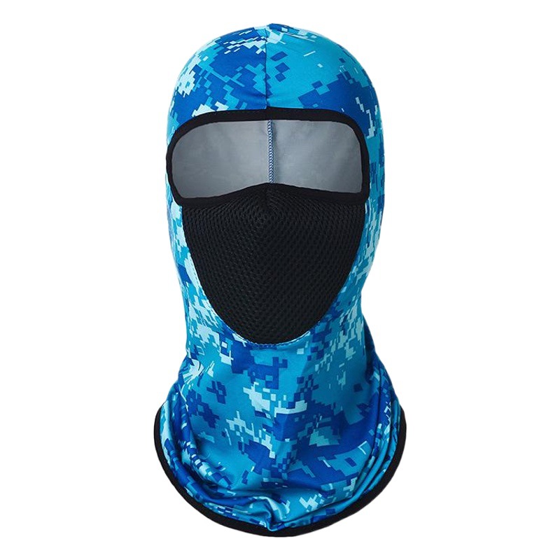 Amazon Riding Ice Silk Headgear Summer Sunscreen Breathable Mask Masked Mask Outdoor Fishing Dust-proof Sweat-absorbent