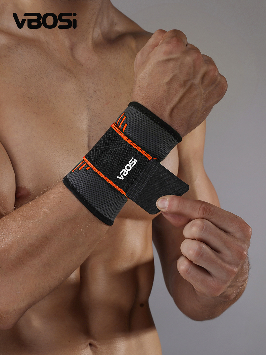 Vbosi Sports Wristband Outdoor Skipping Basketball Badminton Tennis Table Tennis Weightlifting Pressurized Fitness Wholesale
