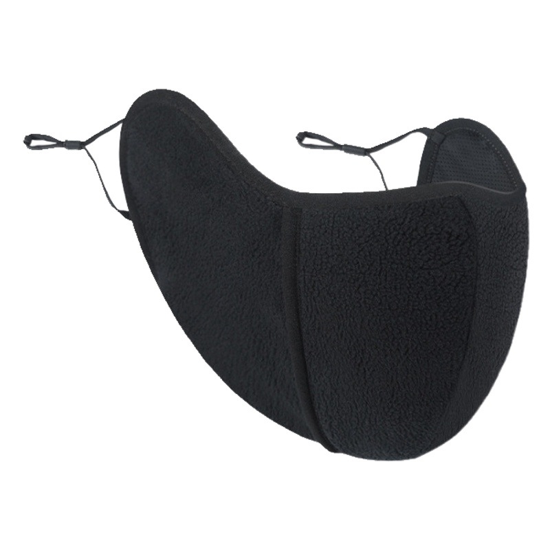 Autumn and Winter Riding Warm Mask Women's Thickened Cold-proof High-value 3D Stereo Eye Mask Breathable Washable