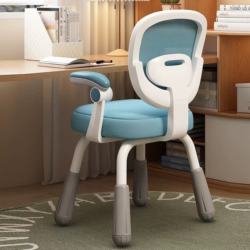 Four-level and stable children's study chair home liftable and adjustable sitting posture for primary and secondary school students, desk and writing chair