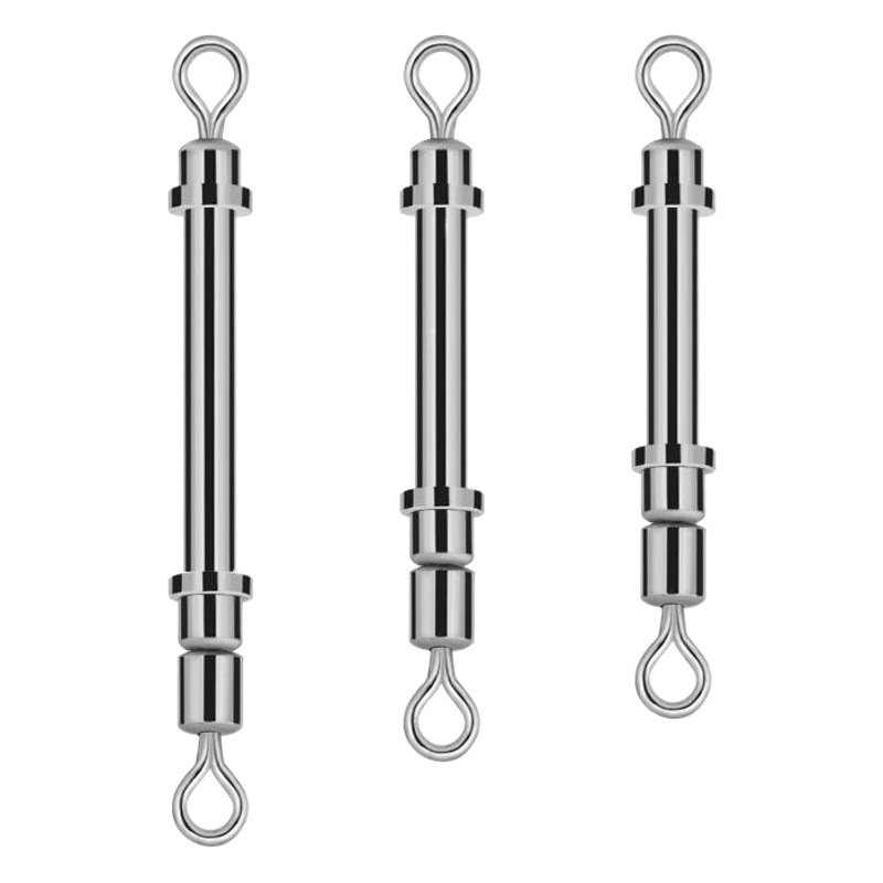 Yonglian Telescopic Swivel Integrated Fishing Eight-Shaped Ring Lead Leather Seat Strong Telescopic Ring Fishing Gear Accessories Fishing Supplies